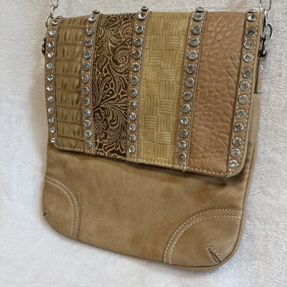 Silverake Elegant Silver Rhinestone Multi Pattern… - image 2